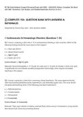 ATI RN Adult Medical-Surgical Proctored Exam with NGN &ndash; 2024&sol;2025 Edition&colon; Complete Test Bank&NewLine;with 300&plus; Questions&comma; Case Studies&comma; and Detailed Rationales &lpar;Forms A&comma; B&comma; & C&rpar; 
