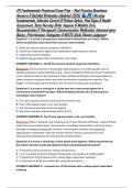 ATI Fundamentals Proctored Exam Prep &ndash; Real Practice Questions&comma; Answers & Detailed Rationales &lpar;Updated 2026&rpar; 