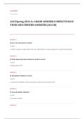 ACLS EXAM A&plus; GRADE ASSURED COMPLETE SOLUTIONS AND VERIFIED ANSWERS