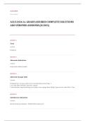 ACLS EXAM A&plus; GRADE ASSURED COMPLETE SOLUTIONS AND VERIFIED ANSWERS