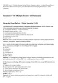 NSG 3600 Exam 2 &ndash; Pediatric Nursing&colon; Cardiac Defects&comma; Respiratory Failure&comma; Infectious Disease&comma; Growth&NewLine;Parameters&comma; Medication Calculations&comma; Child Maltreatment&comma; and Emergency Prioritization &ndash; Galen&NewLine;2026&sol;2027&period;