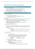 Samenvatting Forensisch Welzijnswerk UGent 2025&sol;26