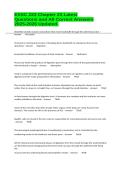 EXSC 223 Chapter 23 Latest Questions and All Correct Answers 2025-2026 Updated&period;&NewLine;&NewLine;