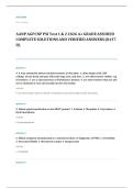 AANP AGNP certification EXAM A&plus; GRADE ASSURED COMPLETE SOLUTIONS AND VERIFIED ANSWERS