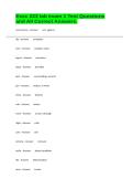Exsc 223 lab exam 1 Test Questions and All Correct Answers&period;