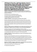 EMT Refresher CE Exam Prep &ndash; Real Practice Questions&comma; Answers & Detailed Rationales &lpar;Updated 2026&rpar; 