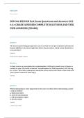 HESI RN exit EXAM A&plus; GRADE ASSURED COMPLETE SOLUTIONS AND VERIFIED ANSWERS