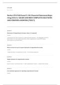 CPA EXAM A&plus; GRADE ASSURED COMPLETE SOLUTIONS AND VERIFIED ANSWERS