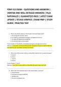 FDNY S12 EXAM &ndash; QUESTIONS AND ANSWERS &vert; &NewLine;VERIFIED AND WELL DETAILED ANSWERS &vert; PLUS &NewLine;RATIONALES &vert; GUARANTEED PASS &vert; LATEST EXAM &NewLine;UPDATE &vert; STUVIA VERIFIED &vert; EXAM PREP &vert; STUDY &NewLine;GUIDE &vert; PRACTICE TEST 