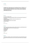 VATI RN fundamentals proctored EXAM A&plus; GRADE ASSURED COMPLETE SOLUTIONS AND VERIFIED ANSWERS