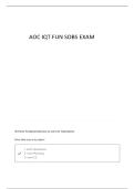 AOC IQT FUNDAMENTALS WITH COMPLETE QUESTIONS AND CORRECT ANSWERS &vert;ALREADY GRADED A&plus;&vert;&vert;