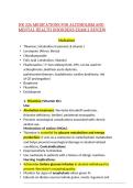 NR 326 MEDICATIONS FOR ALCOHOLISM AND MENTAL HEALTH DISORDERS EXAM 2 REVIE&comma;100&percnt;CORRECT