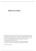 MMSC 491- EXAM 2 QUESTIONS AND WELL SOLVED ANSWERS