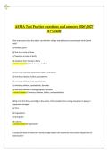 AEMA Test Practice Questions and Answers 2026&sol;2027 A&plus; Grade Complete Certification Exam Practice