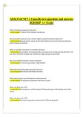AMS 274 Unit 3 Exam Review Questions and Answers 2026&sol;2027 A&plus; Grade Turbines Complete Study Guide