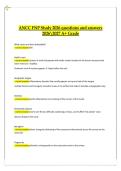 ANCC FNP Certification Exam &ndash; Verified Practice Study Guide &lpar;2026&sol;2027 A&plus; Edition&rpar;&vert;Family Nurse Practitioner Certification