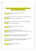 Arkansas Jurisprudence Counseling Exam Questions and Answers 2026&sol;2027 A&plus; Grade Complete Licensure Law