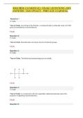  BIOCHEM 210 MODULE 1 EXAM &vert; QUESTIONS AND ANSWERS &vert; 2026 UPDATE - PORTAGE LEARNING&period;&NewLine;