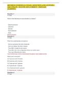 BIOCHEM 210 MODULE 4 EXAM &vert; QUESTIONS AND ANSWERS &vert; 2026 UPDATE - SOLVED 100&percnt; CORRECT - PORTAGE LEARNING&period;