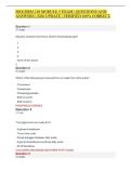BIOCHEM 210 MODULE 5 EXAM &vert; QUESTIONS AND ANSWERS &vert; 2026 UPDATE &vert; VERIFIED 100&percnt; CORRECT&period;