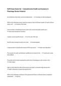 HAPS Exam Study Set &ndash; Comprehensive Health and Anatomy & Physiology Review Material