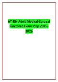 ATI RN Adult Medical-Surgical Proctored Exam Prep 2025&ndash;2026