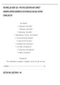IRS ENROLLED AGENT &lpar;EA&rpar; &ndash; PRACTICE QUESTIONS AND CORRECT&NewLine;ANSWERS &lpar;VERIFIED ANSWERS&rpar; PLUS RATIONALES 2026 Q&A &vert; INSTANT&NewLine;DOWNLOAD PDF&period;