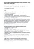 MCAT AAMC PRACTICE EXAM CHEM PHYS EXAM QUESTIONS AND ANSWERS LATEST UPDATE RATED A&plus; FOR SUCCESS&period;&excl;