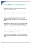 Orthotics CPM Exam with verified detailed solutions