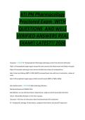 ATI PN Pharmacology&NewLine;Proctored Exam WITH&NewLine;QUESTIONS AND WELL&NewLine;VERIFIED ANSWERS REAL&NewLine;EXAM&excl;&excl; LATEST&excl;&excl; 2026&NewLine;