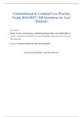 American Law Exam 2026&sol;2027&colon; 100 MCQs&NewLine;