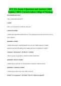 STT 231&colon; Exam 4 Questions and Answers &vert; 2025&NewLine;Update &vert; 100&percnt; Correct-Galen College of Nursing