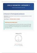 Grade 11 Circle Geometry&colon; The "Hidden Center" Guide &lpar;Theorems 1A & 1B&rpar;&NewLine;&NewLine;