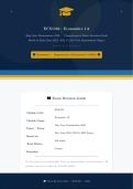 ECS1501 Exam Revision May&sol;June Past Papers & Answers 2026 &vert;Economics IA&vert;