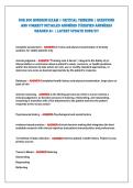 NUR 200 HoNdRos Exam 1 CRitiCal tHiNkiNg &vert; QUEstioNs&NewLine;aNd CoRRECt dEtailEd aNswERs &lpar;VERifiEd aNswERs&rpar;&NewLine;gRadEd a&plus; &vert; latEst UpdatE 2026&sol;27 