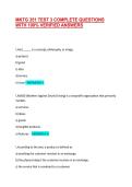 MKTG 351 TEST 3 COMPLETE QUESTIONS WITH 100&percnt; VERIFIED ANSWERS