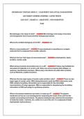 Microbiology &lpar;Portage&rpar; Module 1 exaM NeWest 2026 actual exaM QuestioNs&NewLine;aNd correct aNsWers &lpar;VeriFied&rpar; &vert; latest uPdate&NewLine;2026&sol;2027 &vert; graded a&plus; &vert; braNd NeW &vert; 100&percnt; guaraNteed&NewLine;Pass