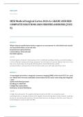 HESI PN adult medical surgical EXAM A&plus; GRADE ASSURED COMPLETE SOLUTIONS AND VERIFIED ANSWERS