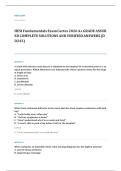 HESI PN adult medical surgical EXAM A&plus; GRADE ASSURED COMPLETE SOLUTIONS AND VERIFIED ANSWERS