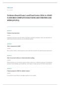 Capella NURS 6011 evidence based practice EXAM A&plus; GRADE ASSURED COMPLETE SOLUTIONS AND VERIFIED ANSWERS