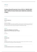 Capella NURS 6011 evidence based practice EXAM A&plus; GRADE ASSURED COMPLETE SOLUTIONS AND VERIFIED ANSWERS