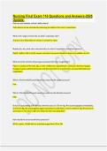 Nursing Final Exam 116 Questions and Answers-2026 Update&period;
