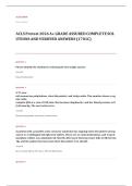ACLS pre EXAM A&plus; GRADE ASSURED COMPLETE SOLUTIONS AND VERIFIED ANSWERS