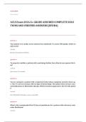 ACLS pre EXAM A&plus; GRADE ASSURED COMPLETE SOLUTIONS AND VERIFIED ANSWERS