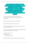 AEA Certification Exam Study Guide 2025 &vert; Practice Questions and Professional Certification Review Notes