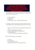 ILE QUIZ UPDATE&vert;EXAM&NewLine;QUESTIONS WITH MULTIPLE&NewLine;CHOICES &vert;VERIFIED & REVISED&NewLine;ANSWERS &lpar;NEW&rpar;&excl;&excl;&excl;