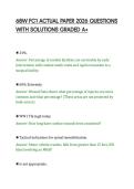 68W FC1 ACTUAL PAPER 2026 QUESTIONS WITH SOLUTIONS GRADED A&period;pdf