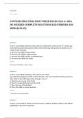 ATI RN pediatrics proctored EXAM A&plus; GRADE ASSURED COMPLETE SOLUTIONS AND VERIFIED ANSWERS