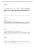 ANCC FNP certification EXAM A&plus; GRADE ASSURED COMPLETE SOLUTIONS AND VERIFIED ANSWERS