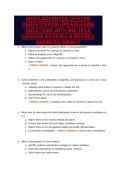 IAHSS ADVANCED OFFICER&NewLine;CERTIFICATION UPDATE&vert;EXAM&NewLine;QUESTIONS WITH MULTIPLE&NewLine;CHOICES &vert;VERIFIED & REVISED&NewLine;ANSWERS &lpar;NEW&rpar;&excl;&excl;&excl;